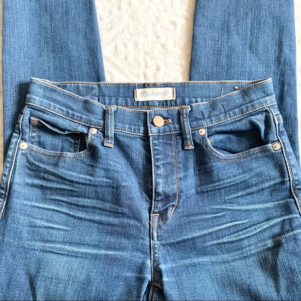 MADEWELL High Riser Skinny Jeans Atlantic Wash 27 - Picture 4 of 7
